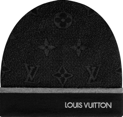 louis vuitton beanie black